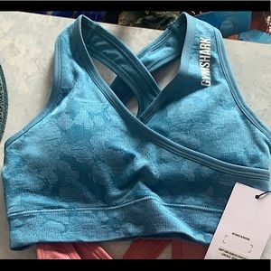 Gymshark Camo Seamless Sports Bras